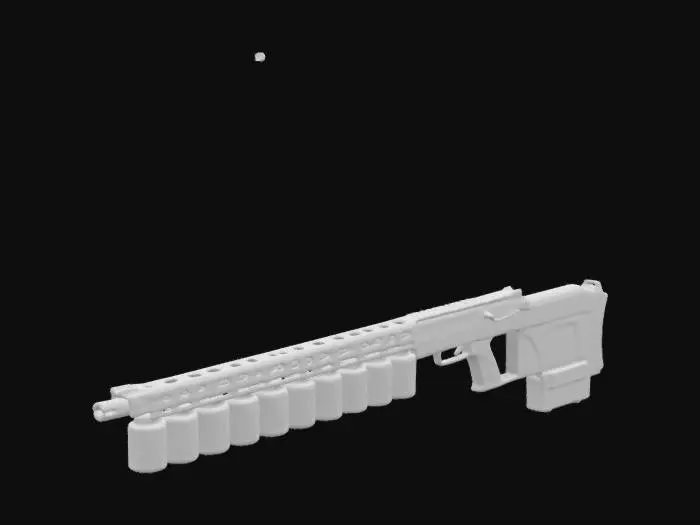 3D model for Electromagnetic Launcher