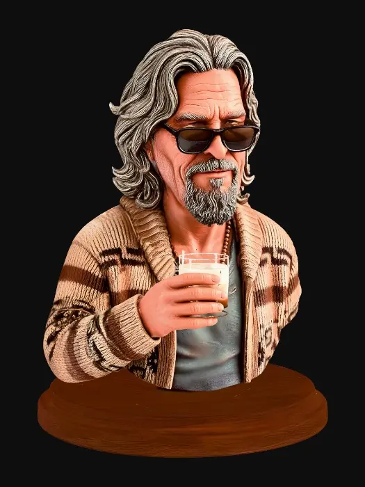 3D model for The Dude with a White Russian