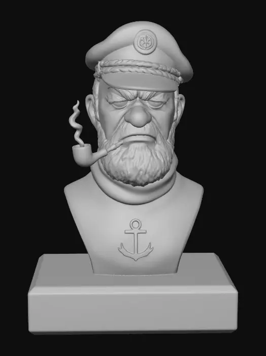 3D model for Anchored Captain