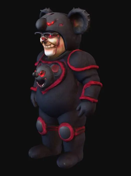 3D model for Mike's Koala Warrior, #villain#