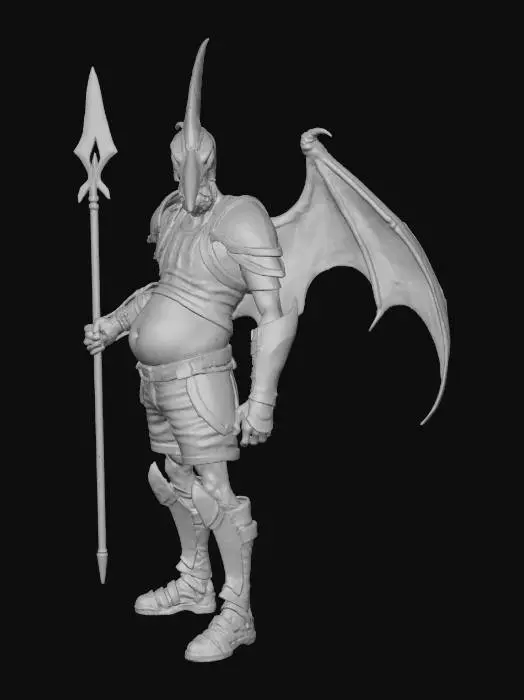 3D model for Pterodactyl Guardian