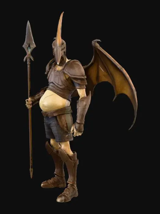 3D model for Pterodactyl Guardian