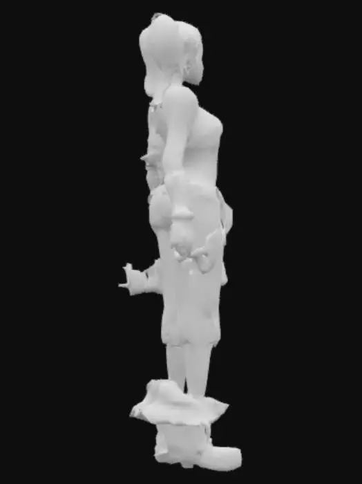 3D model for Jinx from Arcane