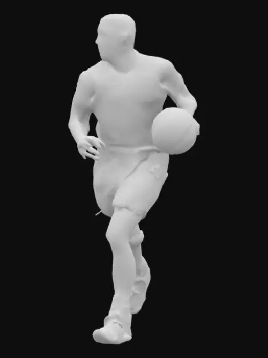 3D model for Basketball Player in Action