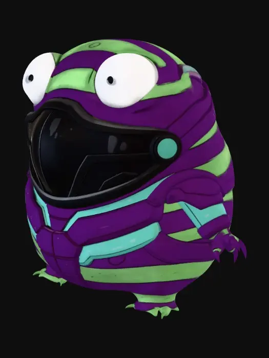 3D model for Nebula Stripe
