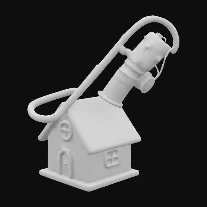 3D model for Cleaning the Roof