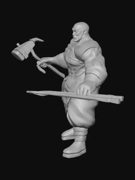 3D model for Blacksmith