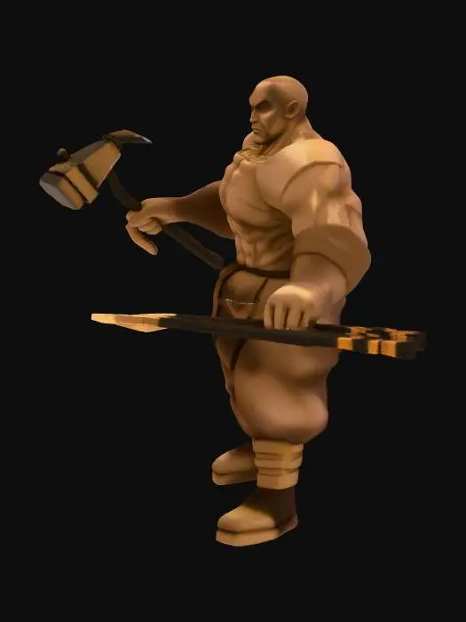3D model for Blacksmith