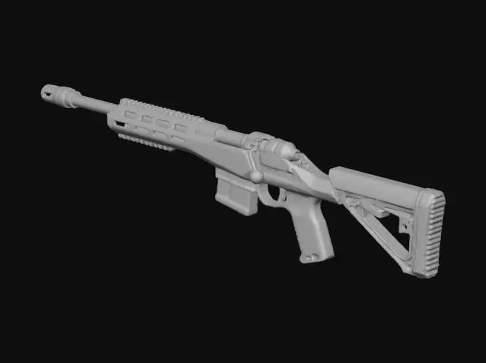 3D model for Tactical Precision Rifle