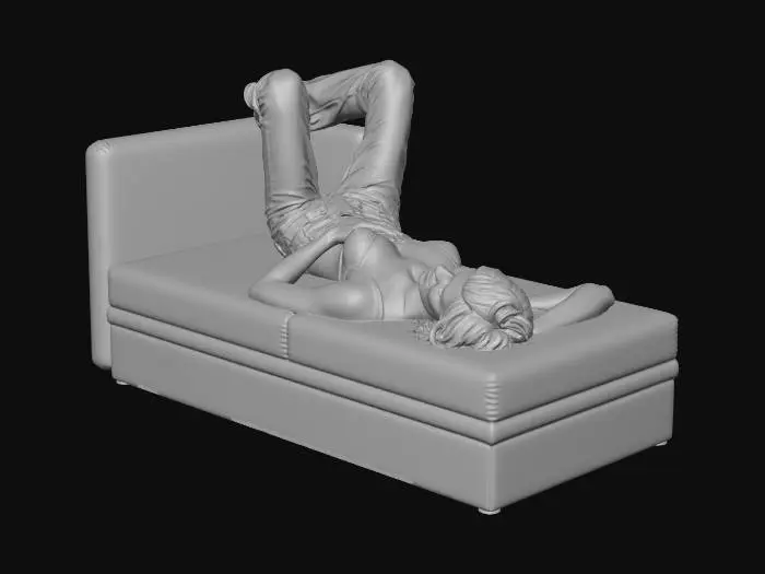 3D model for Relaxed Upside Down Moment
