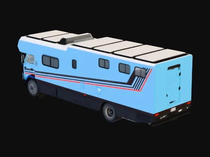 3D model for Blue Travel Companion