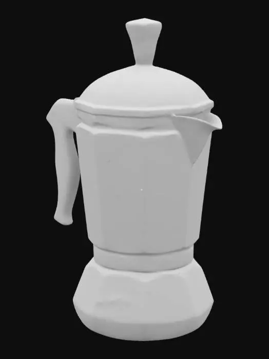 3D model for create a 3d model of a 1980 neapolitan Moka