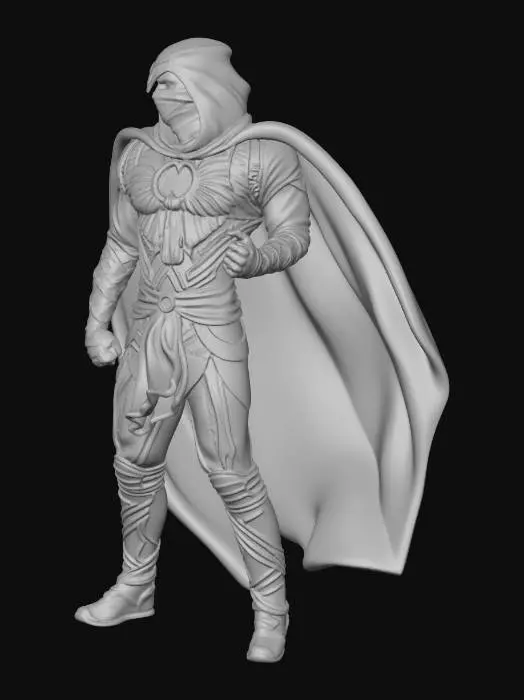 3D model for Moonlit Guardian