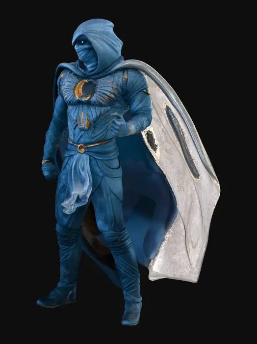 3D model for Moonlit Guardian