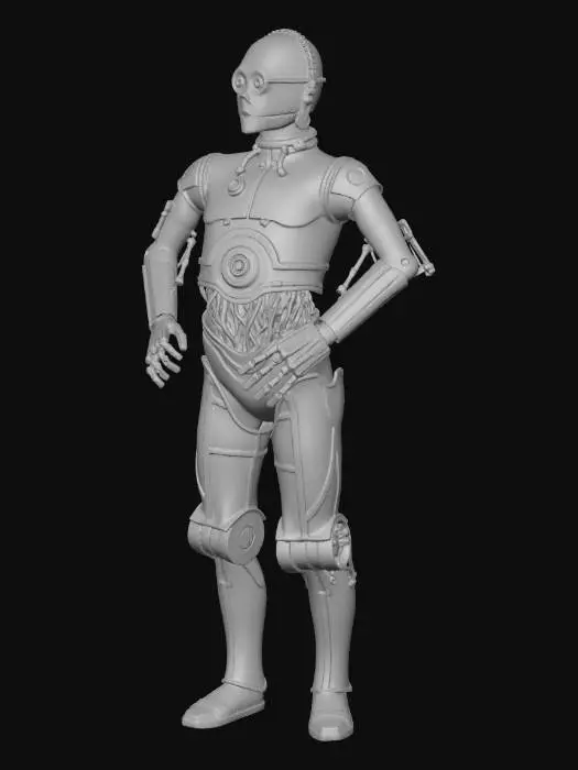 3D model for Golden Android