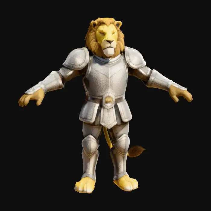 3D model for Valor Lion