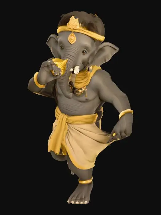 3D model for Ganapati’s Blessing