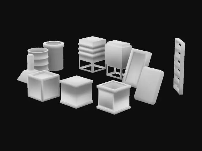 3D model for Warehouse Objects