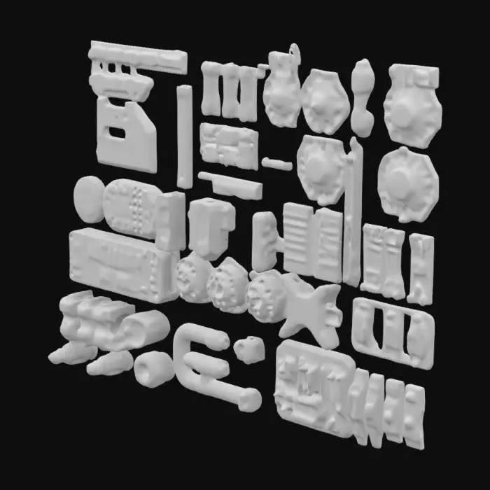 3D model for Creality 3D Printed Panel Set