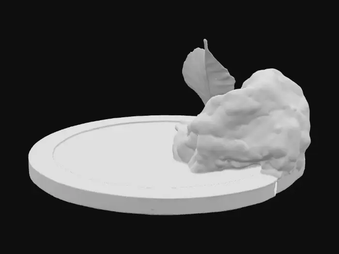 3D model for Anime’s Dirt With Hot Bath, Anime’s Water In The Hot Tub, Anime’s a Water in the Ground, Anime’s A Soft Leaf Into the Rock in the Ground and Top,