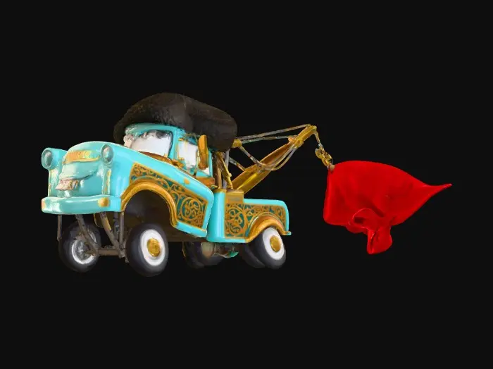 3D model for The Matador Tow Truck