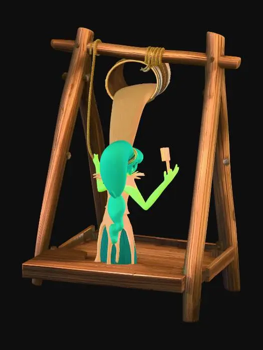 3D model for Sunset Swing by the Water