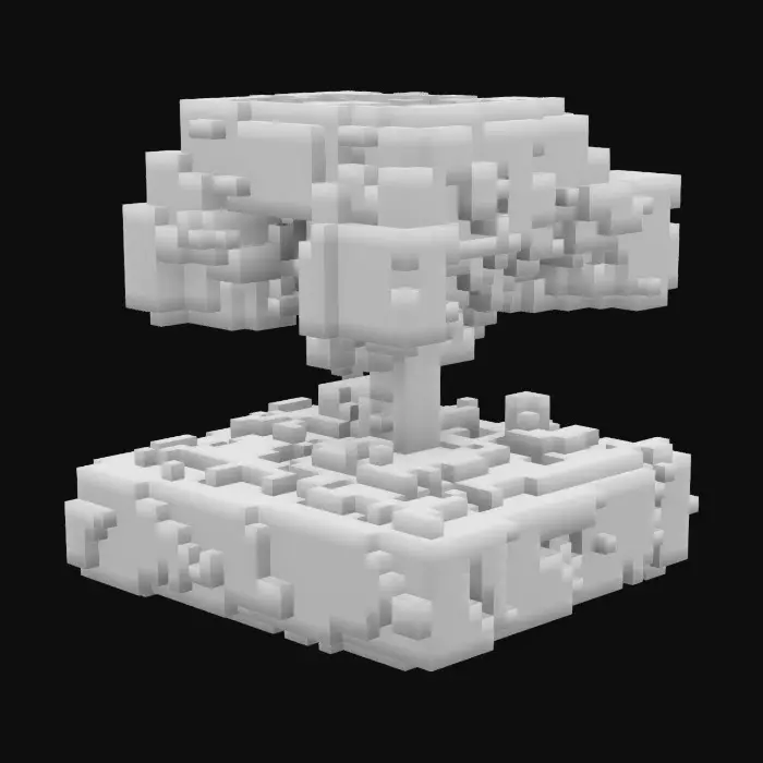 3D model for Tree With Shower,  Mud Water In The Shower, A Door Made In Wood, Tree Towel Made In Soft Leaf, A Rock With An Toothbrush An Mirror, a Water in the Ground, A Soft Leaf Into the Rock in the Ground and Top,