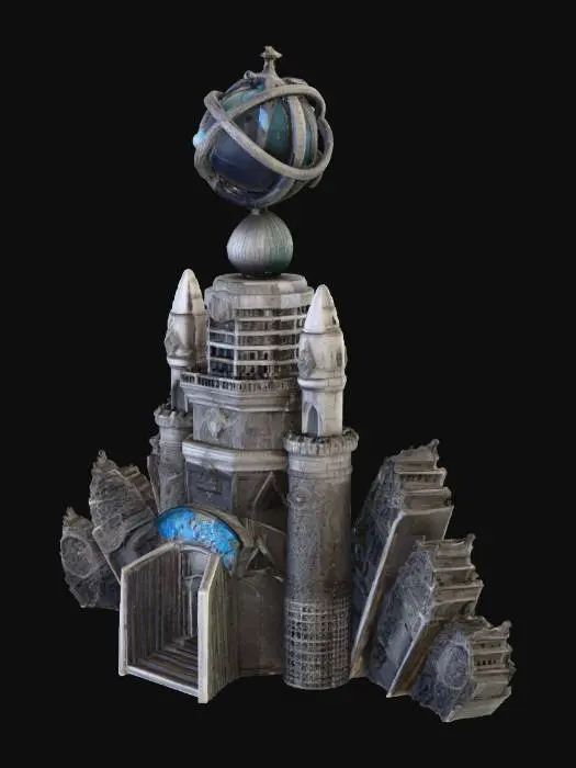 3D model for Fantasy Citadel Model