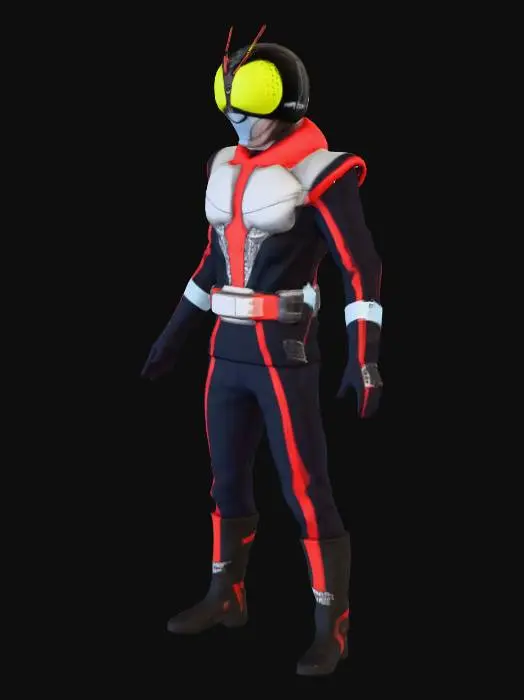 3D model for Masked Defender