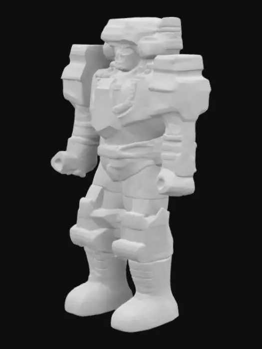 3D model for blue bacchus