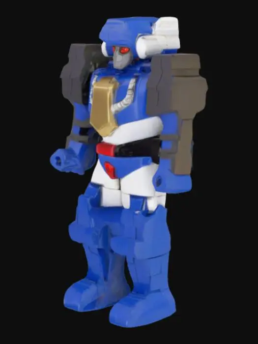 3D model for blue bacchus