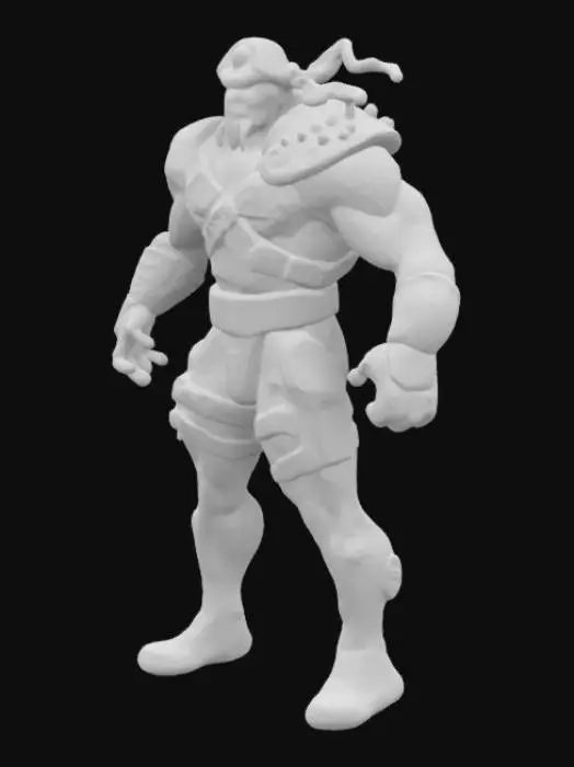 3D model for iron claw