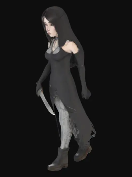 3D model for jane