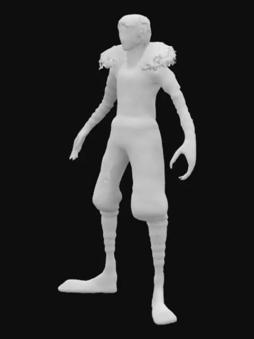 3D model for Laughing Jack 