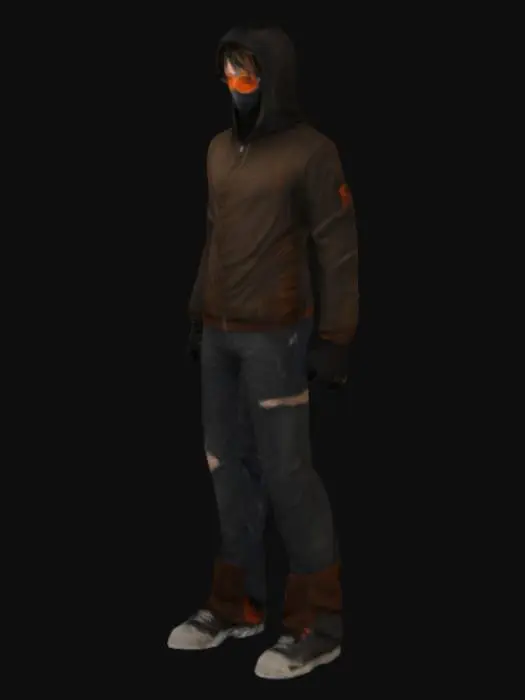 3D model for ticci toby