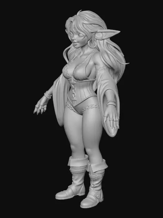 3D model for Goblin Enchantress