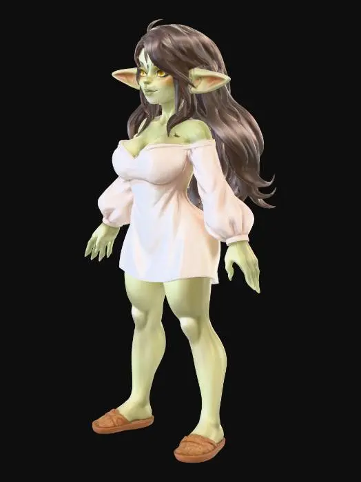 3D model for Goblina Charm