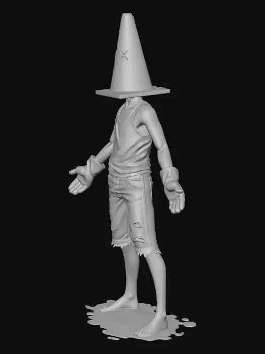 3D model for Cone Quest