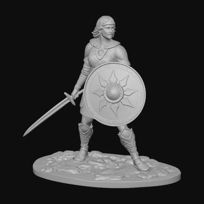 3D model for Warrior's Valor