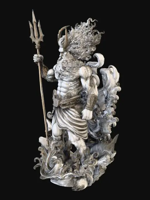 3D model for Poséidon