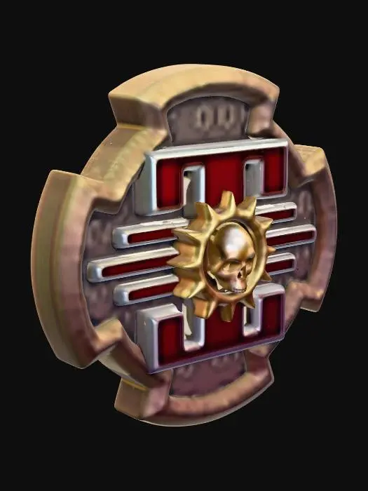 3D model for Sunwheel Crest
