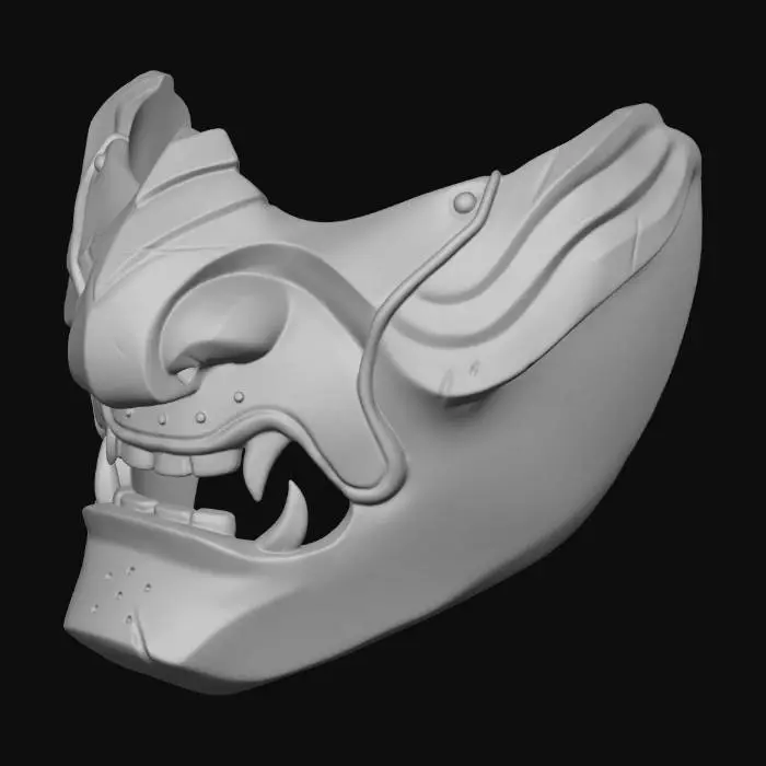 3D model for Demonic Gargoyle Mask