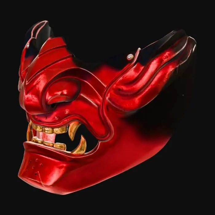 3D model for Demonic Gargoyle Mask