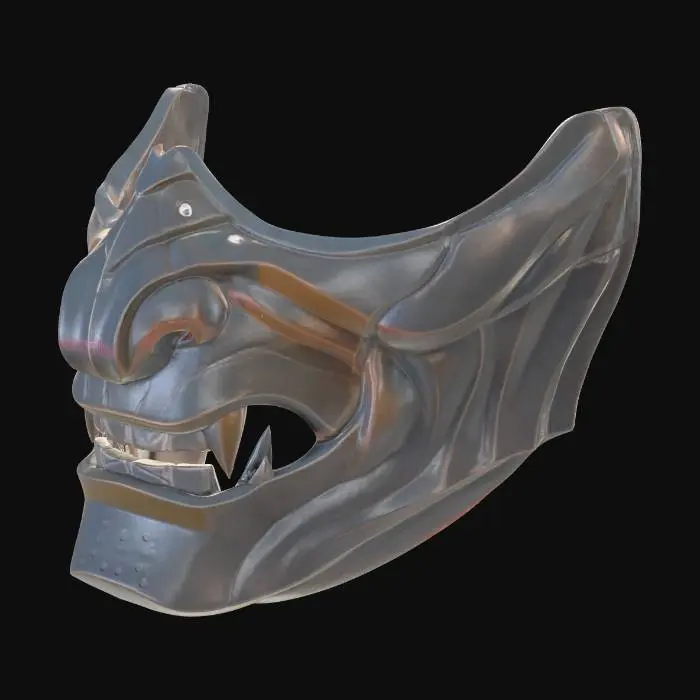 3D model for Ironhorn Demon Mask