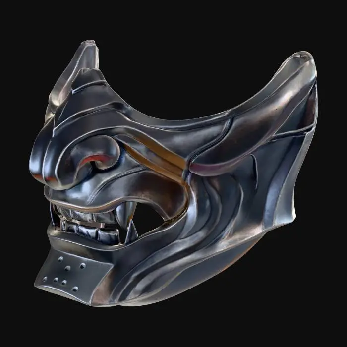3D model for Ironhorn Demon Mask