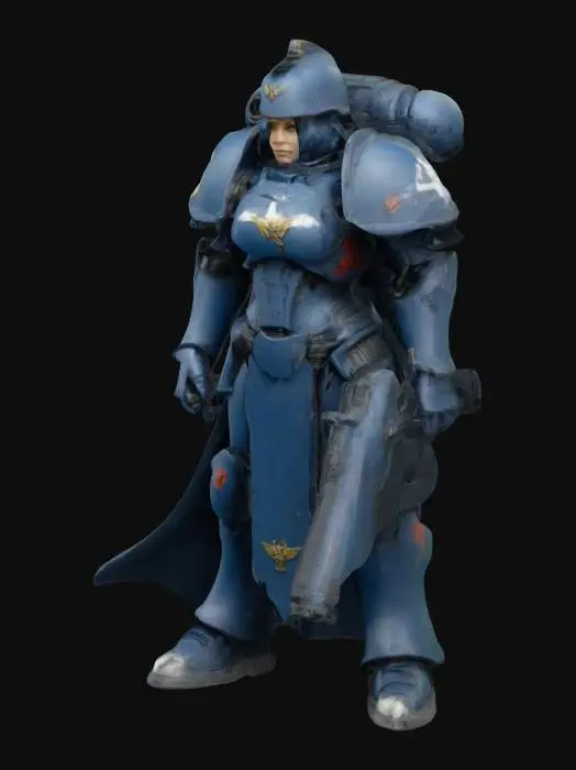 3D model for warhammer 40000 sister of battle 