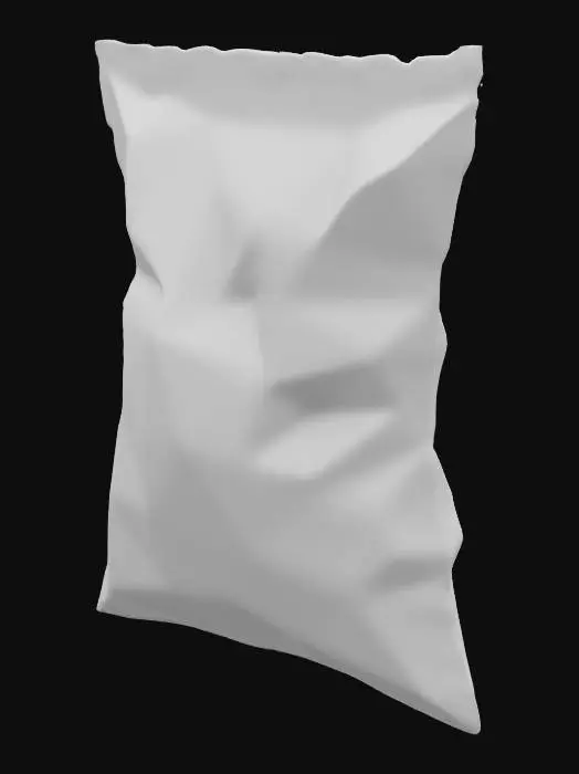 3D model for Chip bag