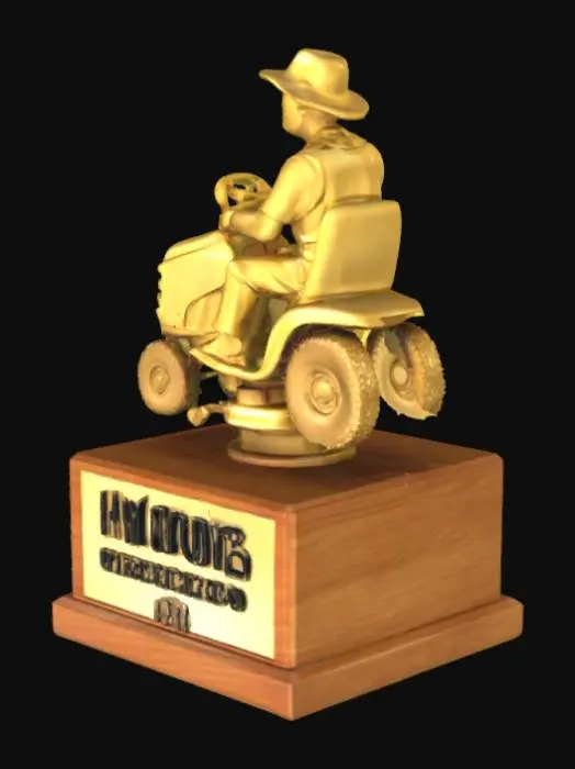 3D model for Lawnmower Champion Trophy