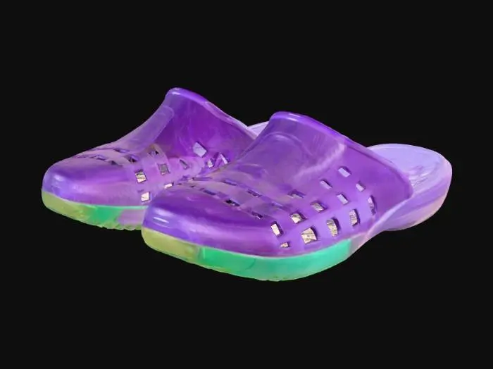 3D model for Wet Purple Slides