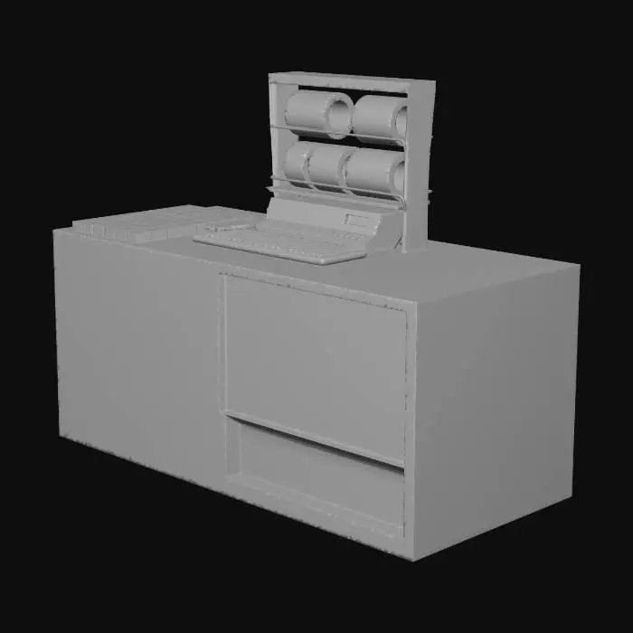 3D model for sterilizasyon paketleme   sketchup 2024